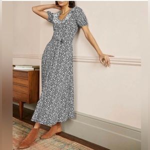 Boden Trim Detail Jersey Midi Dress